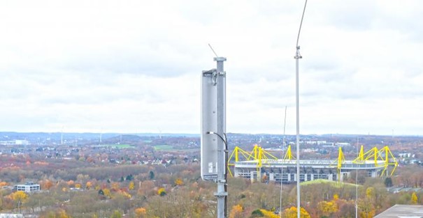 Innogy, 450connect und Ericsson haben das deutschlandweit erste 450-MHz-Funknetz auf LTE-Basis in Dortmund installiert